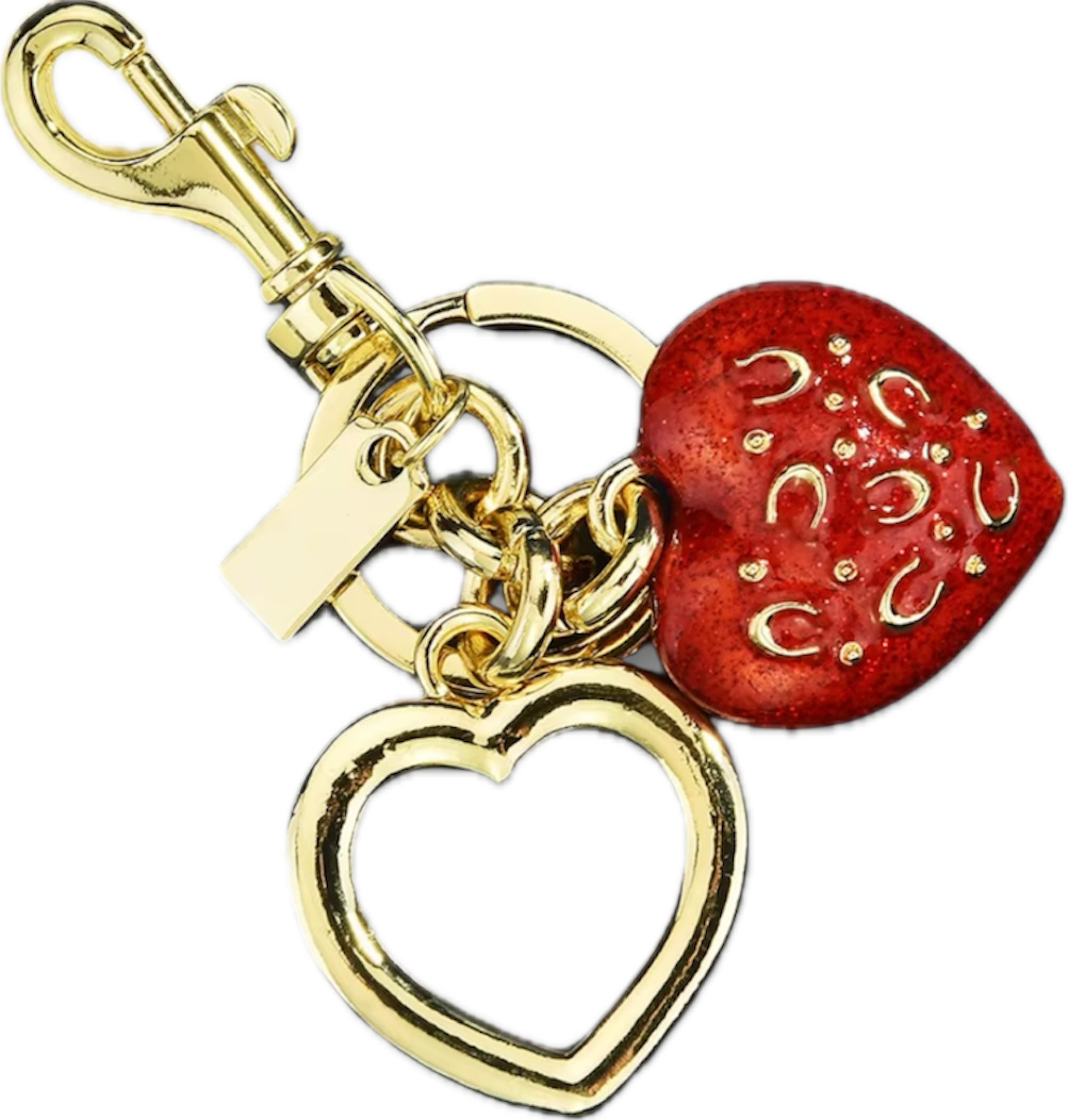 Luxury Heart Bag Charms