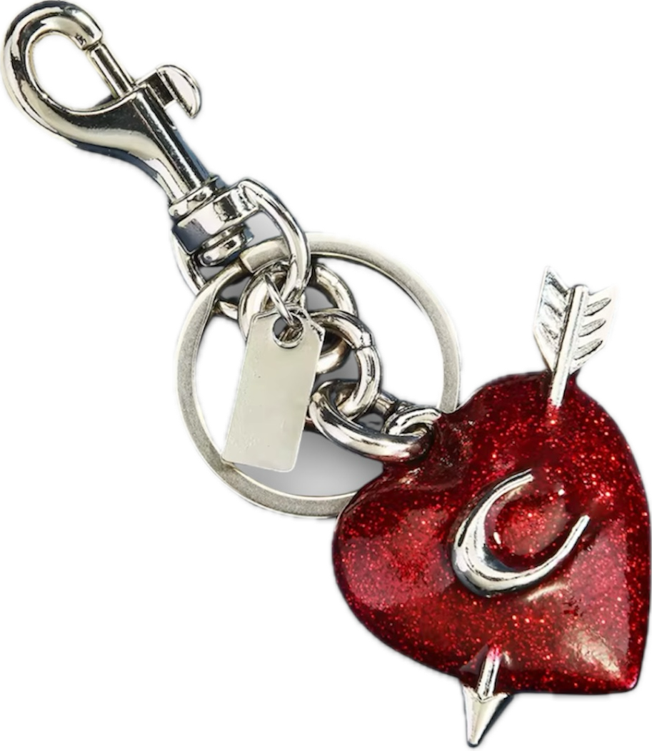 Luxury Heart Bag Charms